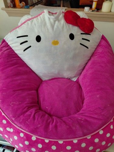Large hello kitty bean bag