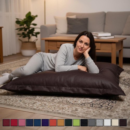 Faux leather beanbag - , lounger