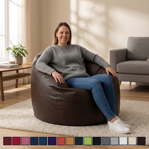 Faux leather bean - faux, kids